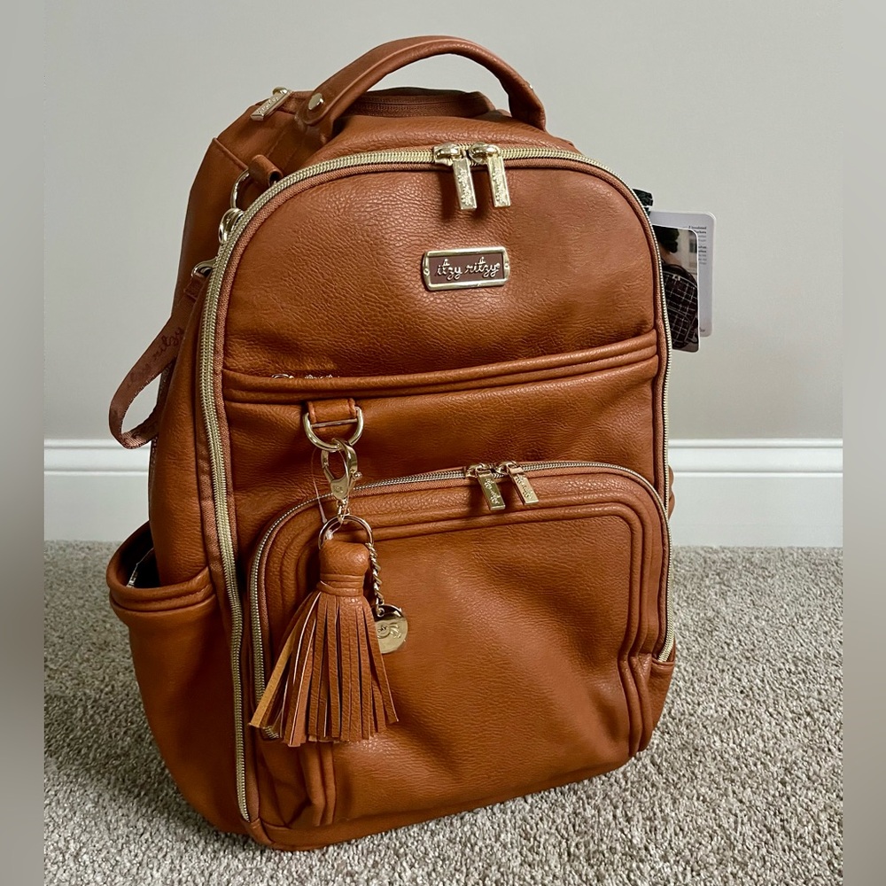 Itzy Ritzy Diaper Bag Backpack - Large Capacity Boss Plus Baby Backpack